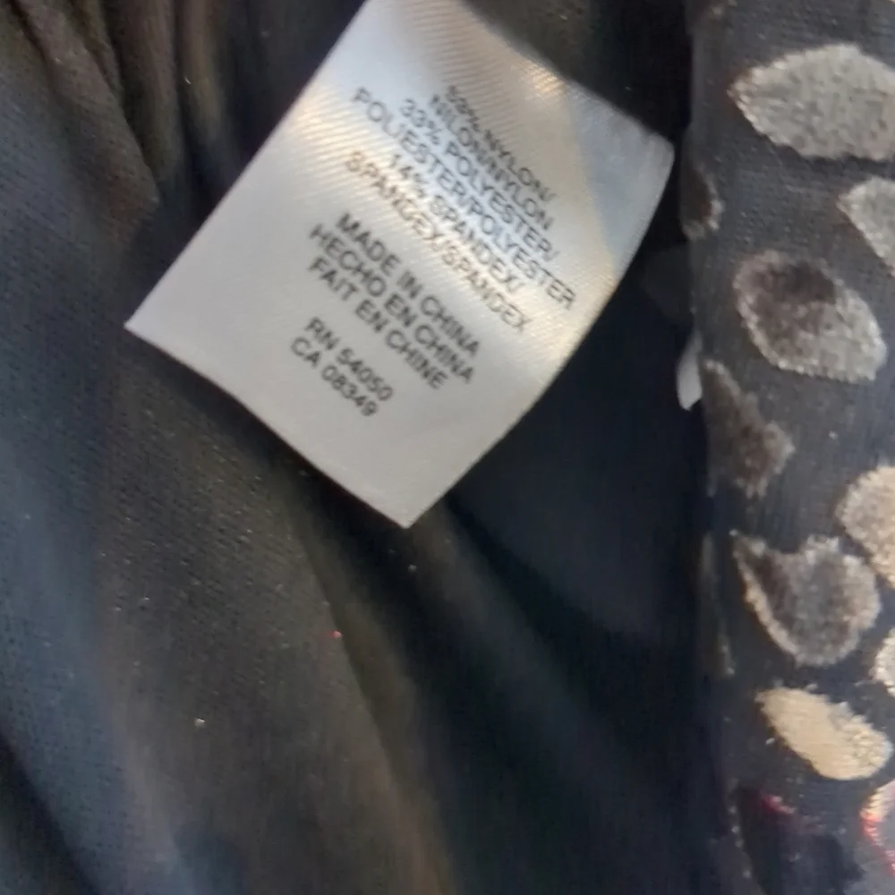 Evan Picone Elegant Red and Black Sleeveless Dress Womens Size 14 Summer - Picture 5 of 6